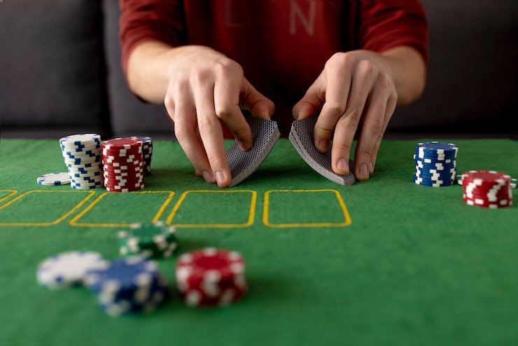 Antarmuka taruhan Buffalo King pada layar seluler dolar slot